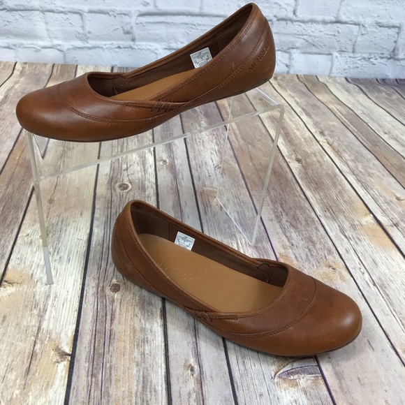 Merrell Shoes - Merrell Ember Fawn Leather Ballet Flats Size 6.5